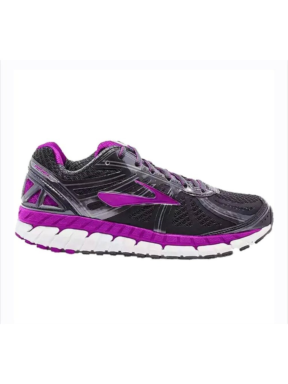 Brooks Ariel 16 Women's Running Shoes Anthracite/Purple Cactus Flower Size 8